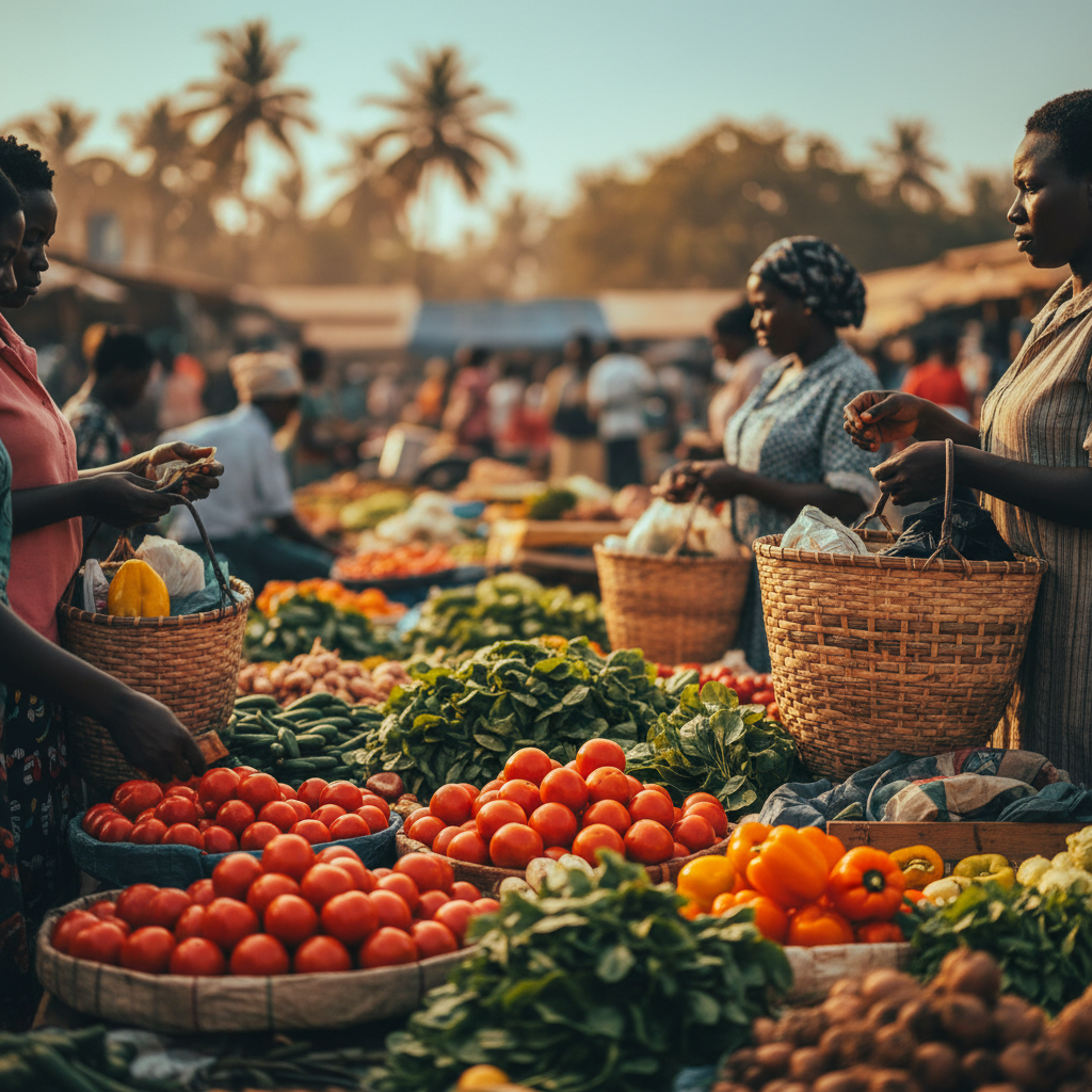 Soko la vyakula vibichi likionesha umuhimu wa kununua bidhaa za shambani ili kupunguza alama ya kaboni.