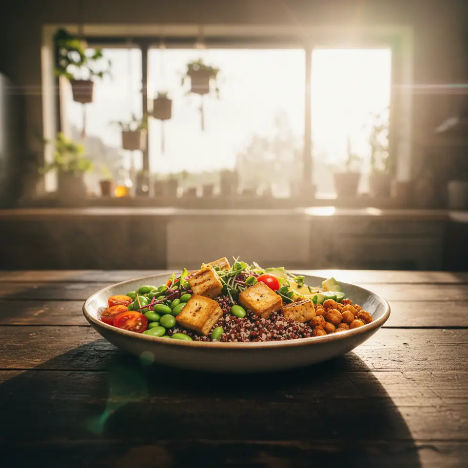 Plant-based protein sources in South Korea's bustling markets