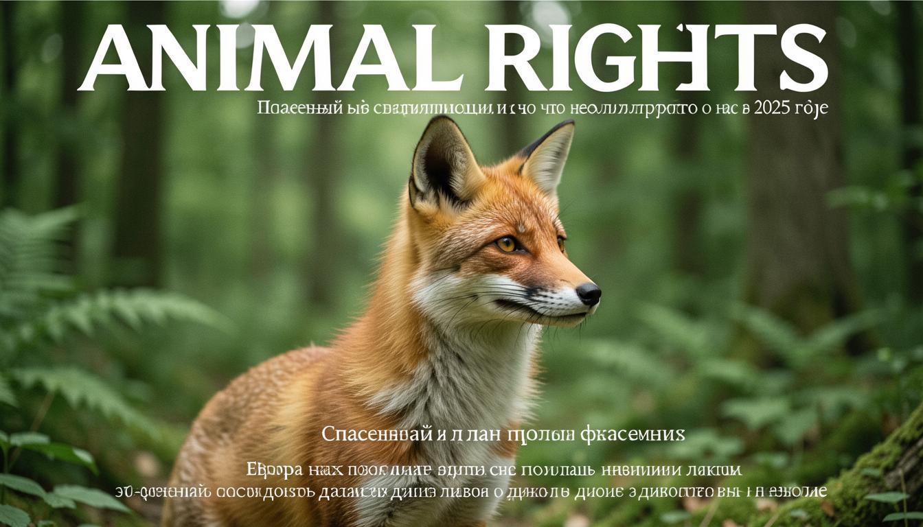 Спасенная лиса в святилище после освобождения из неволи, иллюстрирующая истории спасения лис