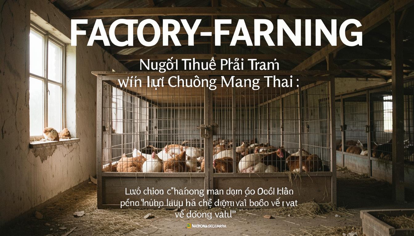 Nhà có chuồng mang thai bị bỏ hoang, luật chuồng mang thai