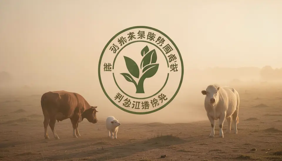 动物权益机构认证标志与动物福利场景