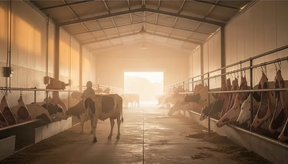 Grafik perbandingan kecepatan baris slaughterhouse dan tingkat kepuasan hewan