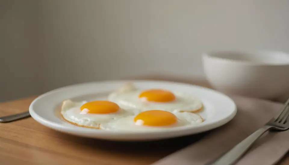 Bữa sáng có trứng và không trứng