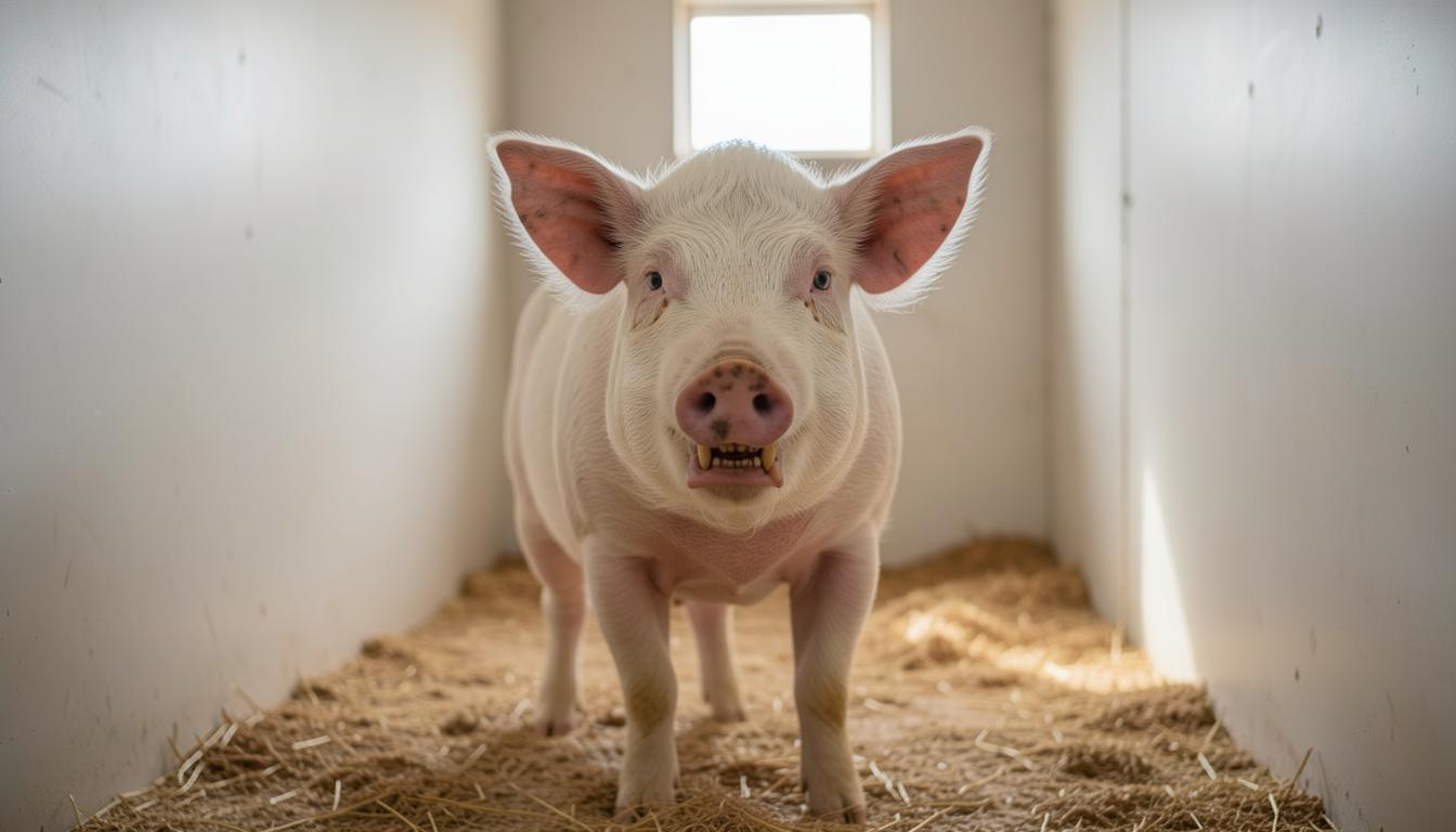 Animal d'élevage avec des dents saines, mythe vs réalité de l'élagage dentaire