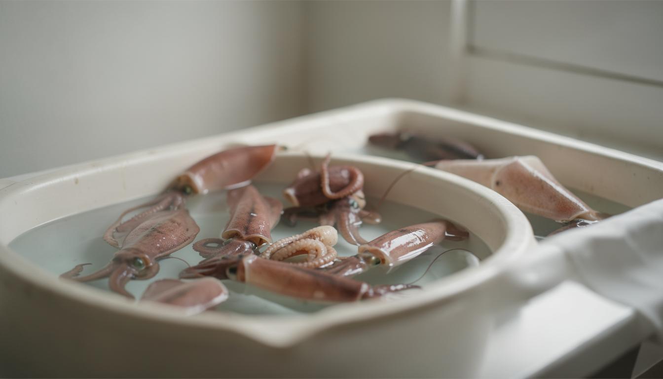 タコとイカの水産養殖計画