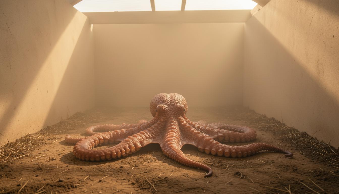 Octopus in small-scale farming environment