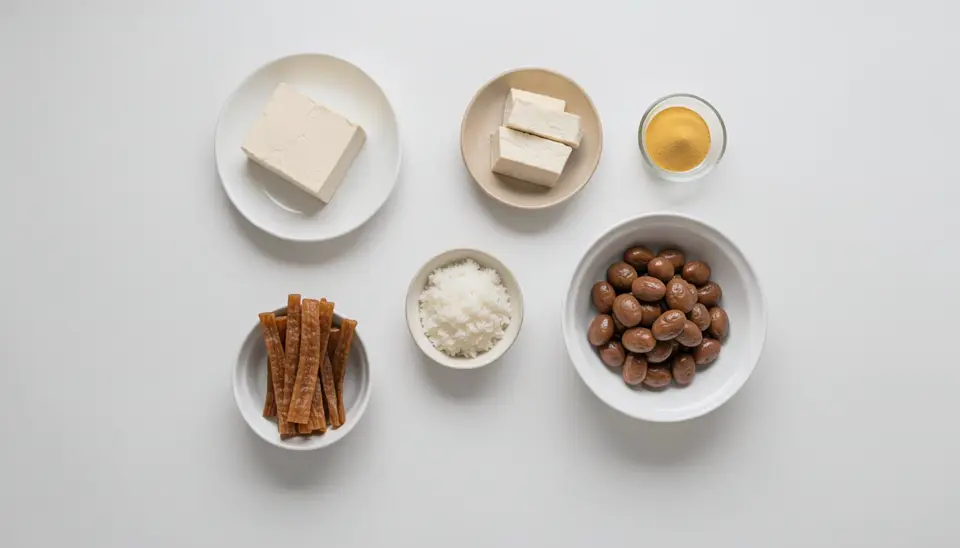 豆腐、腐竹和Prefab，低碳食品