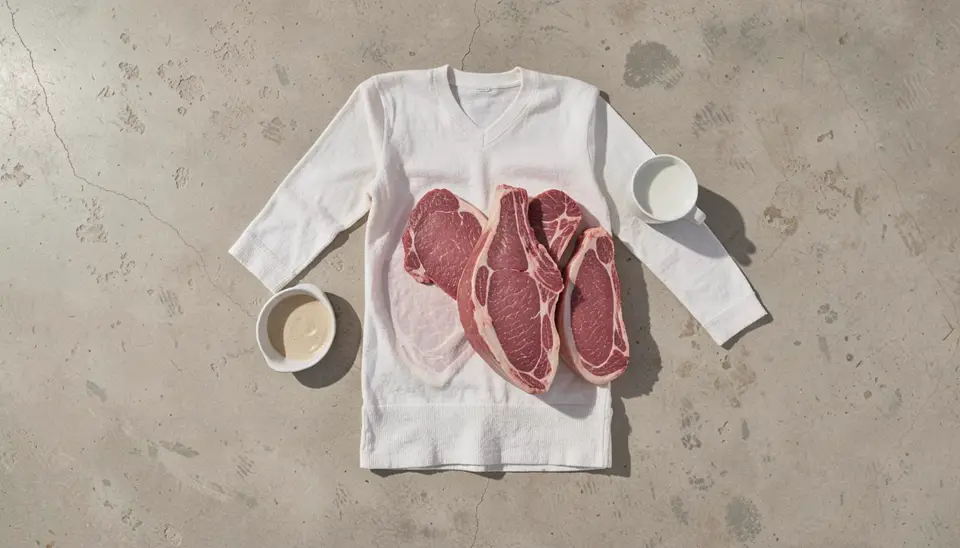 Frangos em uma fazenda de produção de carne