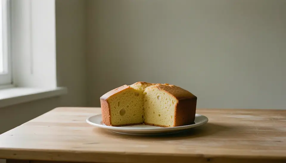 Bánh bông lan vegan nướng perfection