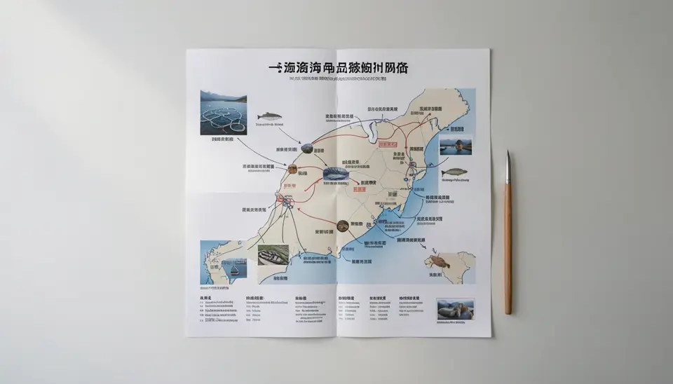 挪威海产品供应链地图，从养殖到零售的各个环节