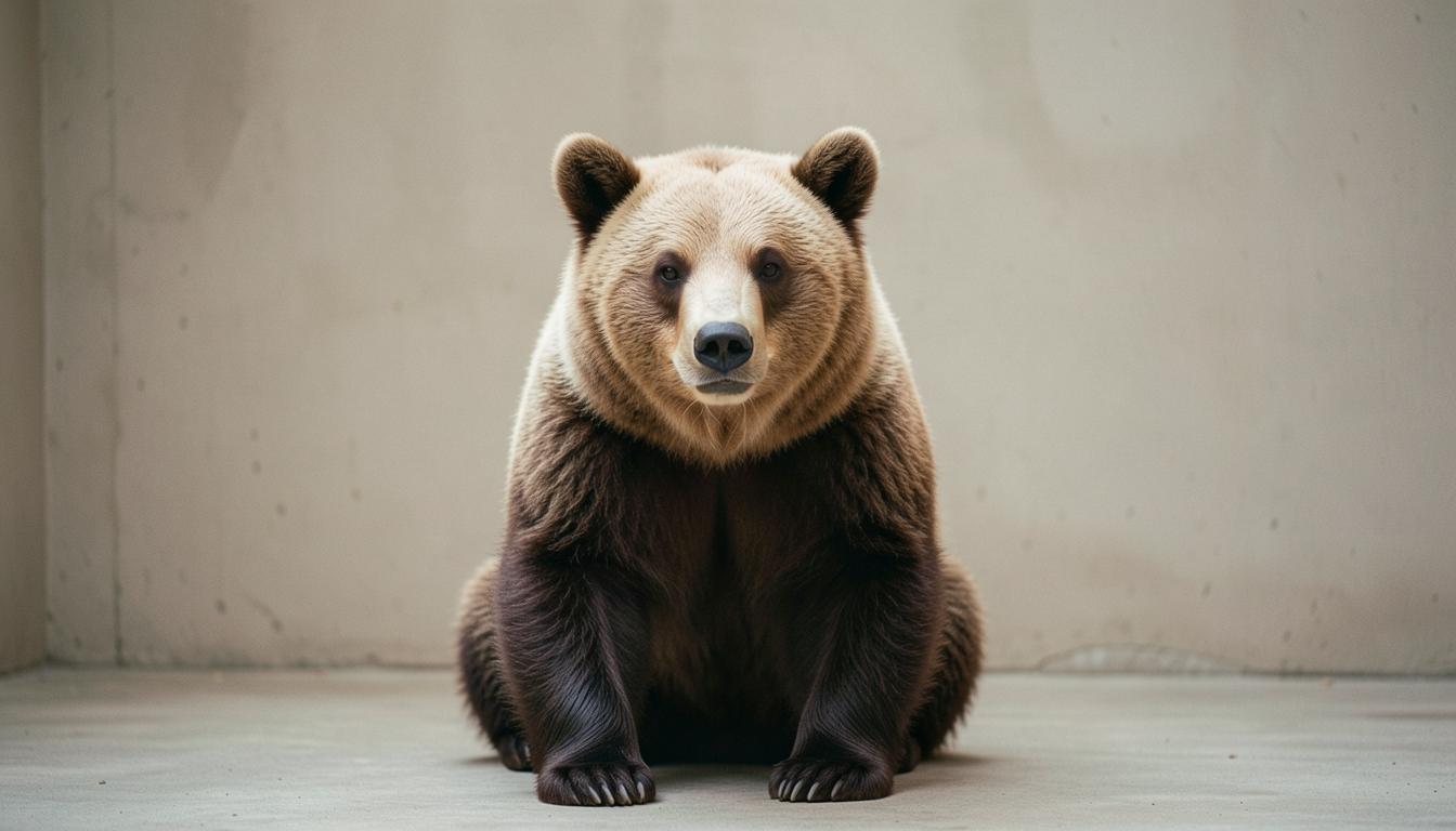 Daisy, l'orso sopravvissuto a un zoo itinerante