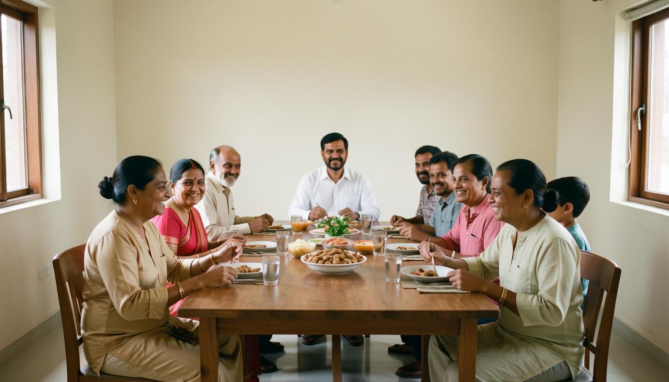 கர்ப்பப் பட்டிக் கூண்டுகளுக்கு மாற்றாக 5+ பேர் கொண்ட குடும்பம் தாவர அடிப்படையிலான உணவை மகிழ்ச்சியுடன் உண்கிறது